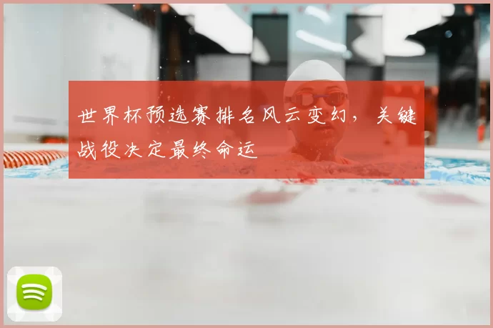 世界杯预选赛排名风云变幻,关键战役决定最终命运