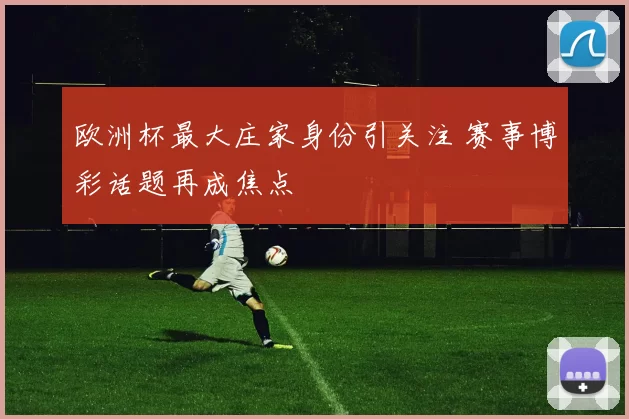 欧洲杯最大庄家身份引关注 赛事博彩话题再成焦点